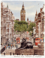 Whitehall from Trafalgar Square